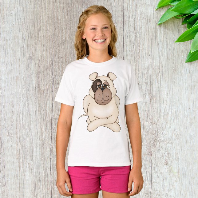 Bulldog with Big Eyes T-Shirt (Creator Uploaded)