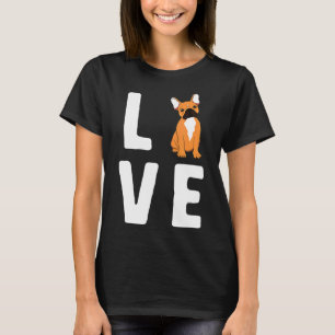 Bulldog Women Frenchie Dog T-Shirt