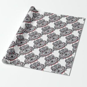 bulldog wrapping paper