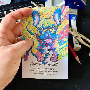 Bulldoggen Welpen zu verkaufen Post-it Notes