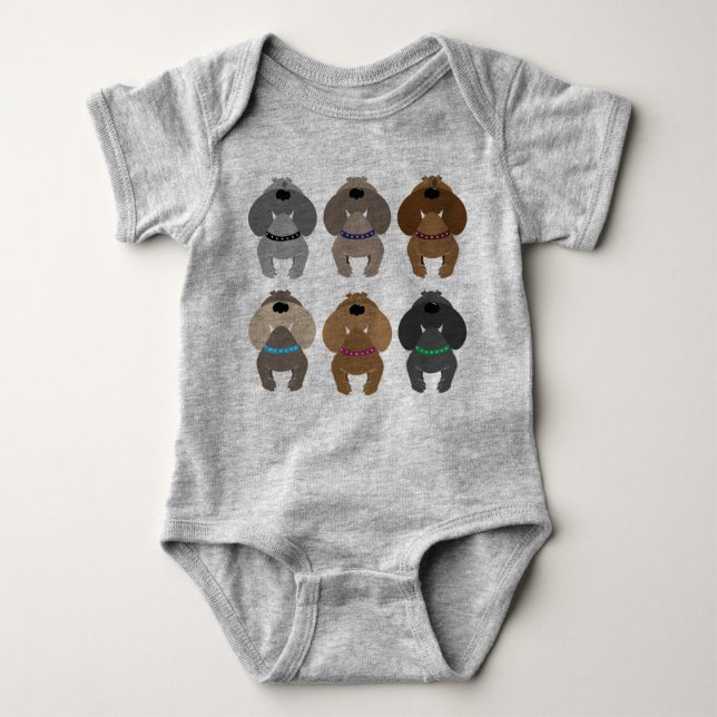 Bulldogs Baby Bodysuit (Front)