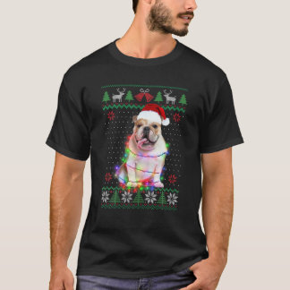 Bulldogs Dog Ugly Sweater Christmas Puppy Dog Love