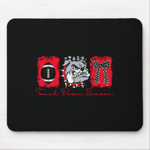 Bulldogs Football Game Day School Mascot Team Srit Mouse Pad