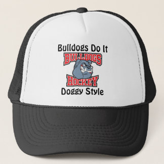 Bulldogs Hockey Hat - Red Letters