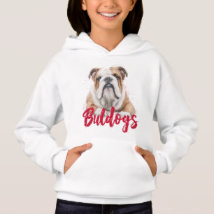 Bulldogs Mascot – Energetic and Bold Game Day Desi