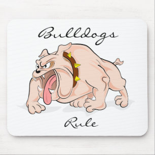 Bulldogs Rule  Mousepad