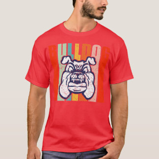 Bulldogs School Sports Fan Team Spirit Mascot Gift T-Shirt