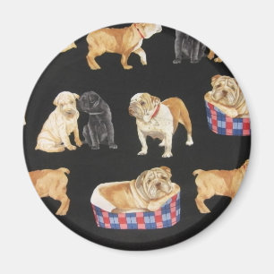 Bulldogs & Shar Peis Magnet
