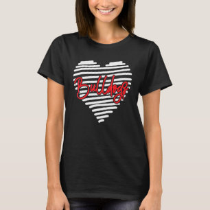 Bulldogs Teacher Student School Sports Fan Team Sp T-Shirt