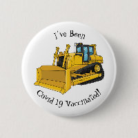 Bulldozer cartoon illustration