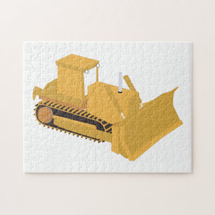 Bulldozer Construction Truck Jigsaw Puzzle