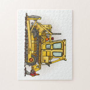 Bulldozer Dozer Jigsaw Puzzle
