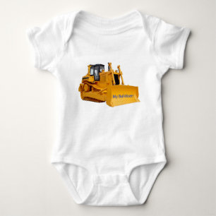 Bulldozer image for Jersey Bodysuit