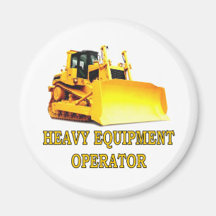 BULLDOZER MAGNET