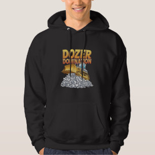 Bulldozer Operator Construction Worker Earth Mover Hoodie