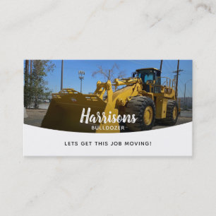 BullDozer Slogans Business Cards