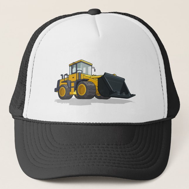 Bulldozer Trucker Hat (Front)