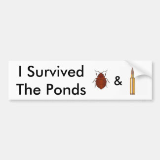 bullet, bb1, I Survived The Ponds, & Bumper Sticker