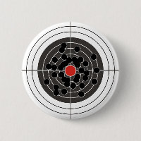 Bullet holes in target - but not the bulls-eye!