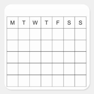 Bullet Journal and Planner Mini Calendar Sticker