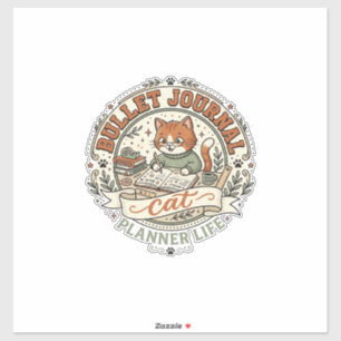 Bullet Journal Cat Bullet Journal Cat Vintage Vect