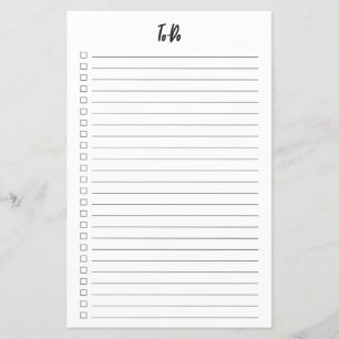 Bullet Journal To-Do List