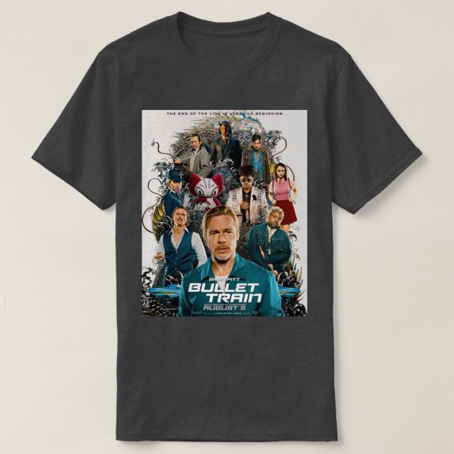 BULLET TRAIN 2022 T-Shirt (Design Front)