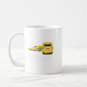 Bullet Train Dr Yellow Shinkansen Japan Katakana C Coffee Mug