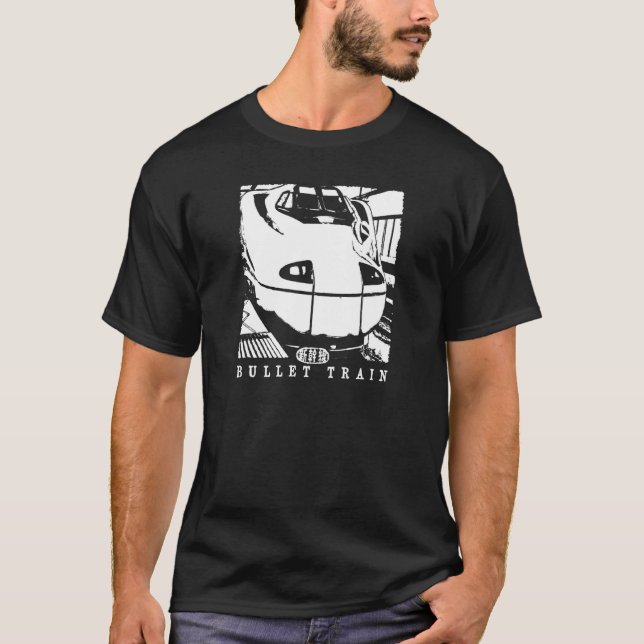 Bullet Train Shinkansen Japan Souvenir Japanese Ka T-Shirt (Front)