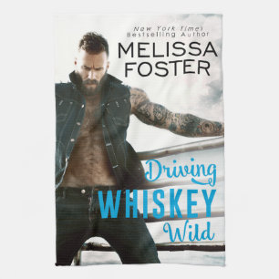 Bullet Whiskey Kitchen Tea Towel