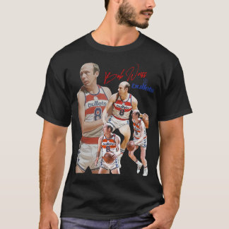 Bullets Bob Weiss Defunct Basketball Design T-Shirt