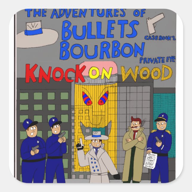 Bullets Bourbon #2 cover stickers (Front)