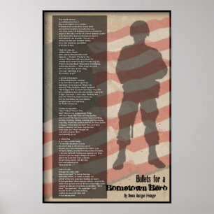 Bullets for a Hometown Hero Poster