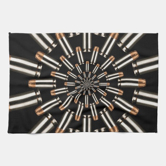Bullets Tea Towel (Horizontal)