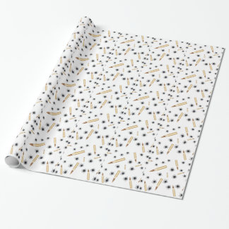 BULLETSNBULLETHOLES.png Wrapping Paper