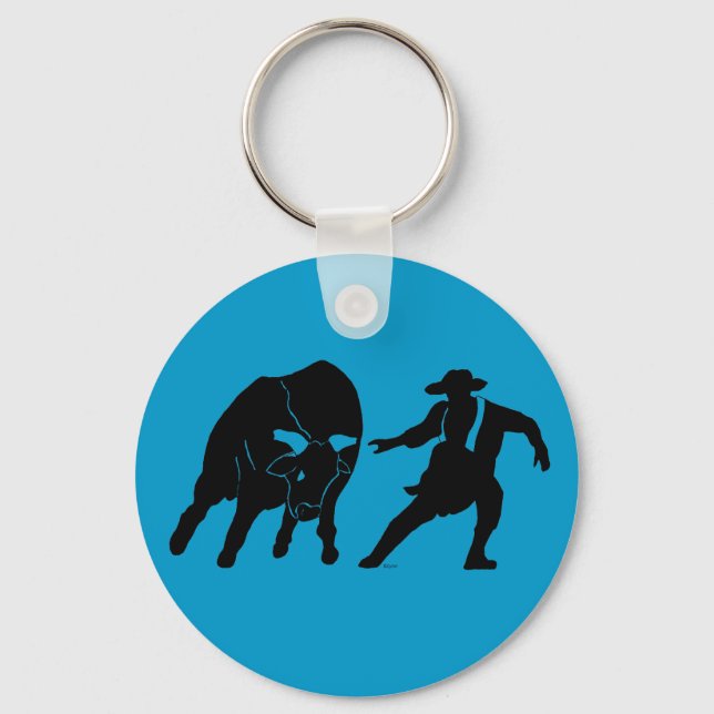 Bullfighter 100 key ring (Front)