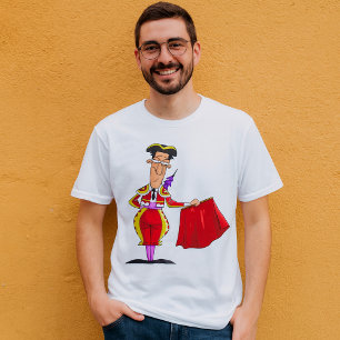Bullfighter And Red Cape T-Shirt
