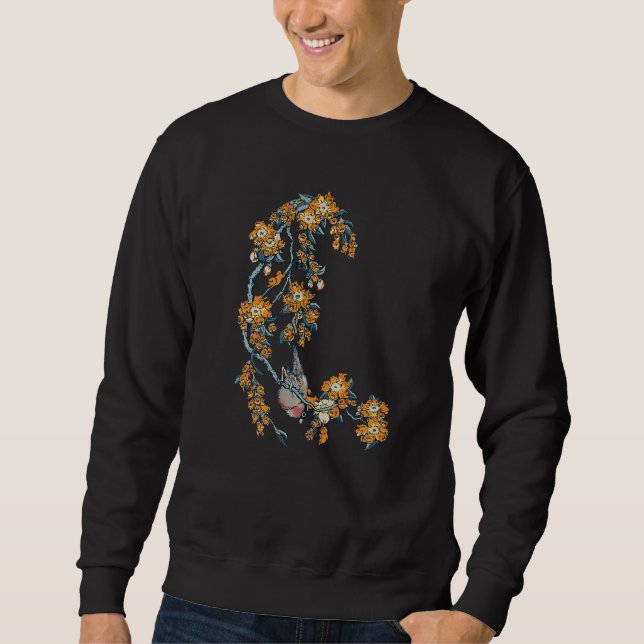 Bullfinch and Persain Cat   Sweatshirt (Front)