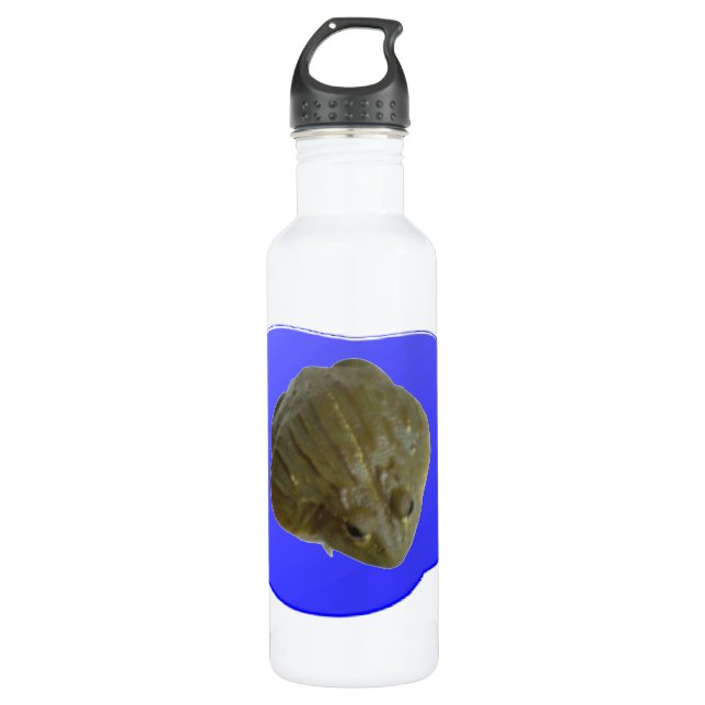 Bullfrog in Pond 710 Ml Water Bottle (Front)