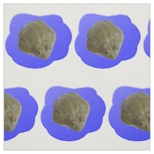 Bullfrog in Pond Patterned Craft Fabric