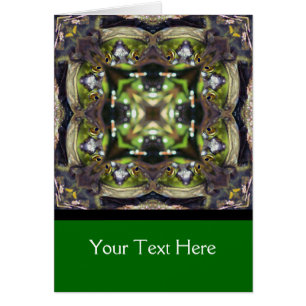 Bullfrog Kaleidoscope Nature Photo Card