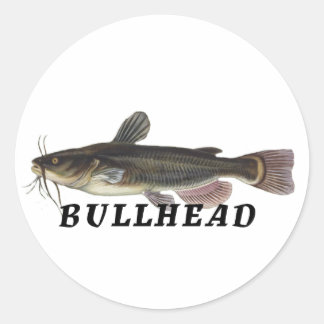 Bullhead Classic Round Sticker
