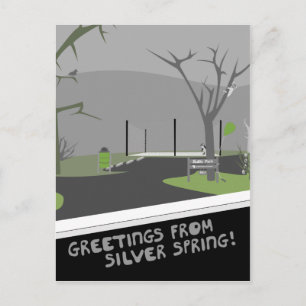 Bullis Park - Greetings From Silver Spring! Postcard