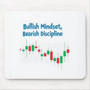 "Bullish Mindset, Bearish Discipline – Trade with  Mouse Pad