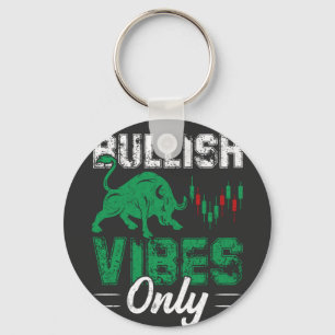 Bullish Vibes Only T-Shirt Key Ring