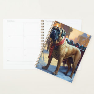 Bullmastiff Christmas Festive Season Planner