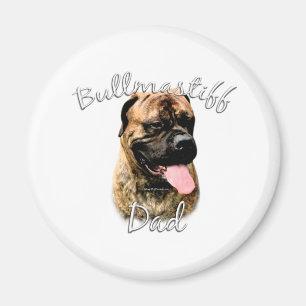 Bullmastiff Dad 2 Magnet