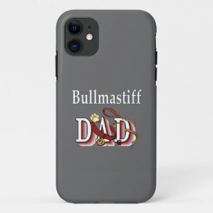 Bullmastiff Dad iPhone 11 Case