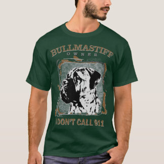Bullmastiff dog 2 T-Shirt
