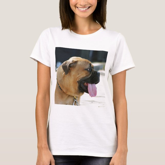 Bullmastiff Dog T-Shirt (Front)